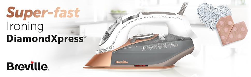 Breville DiamondXpress 3100W Steam Iron Image
