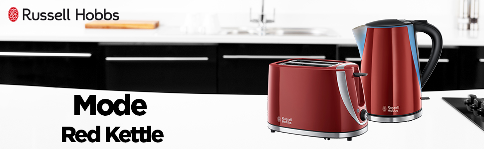 Russell Hobbs Mode Red Kettle