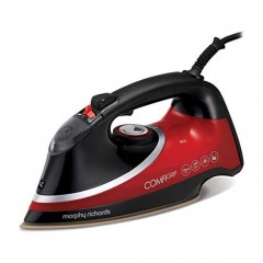 Morphy Richards Comfigrip Steam Iron 303118 Red Black Steam Iron