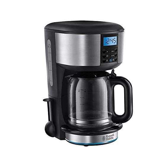 Russell Hobbs 20680 Buckingham Filter Coffee Machine 1 25 Litre Black Silver