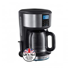 Russell Hobbs 20680 Buckingham Filter Coffee Machine 1 25 Litre Black Silver-1
