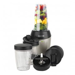 Salter Ek2002titanium Nutri Pro Super Charged Multi Purpose Nutrient Extractor Blender Titanium