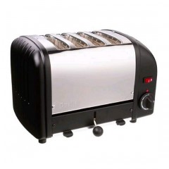 Dualit 4 Slot Vario Toaster 40344 Black